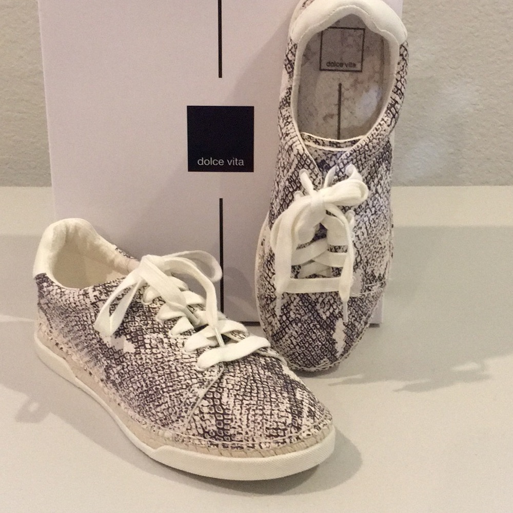 - Dolce Vita Snake skin sneakers